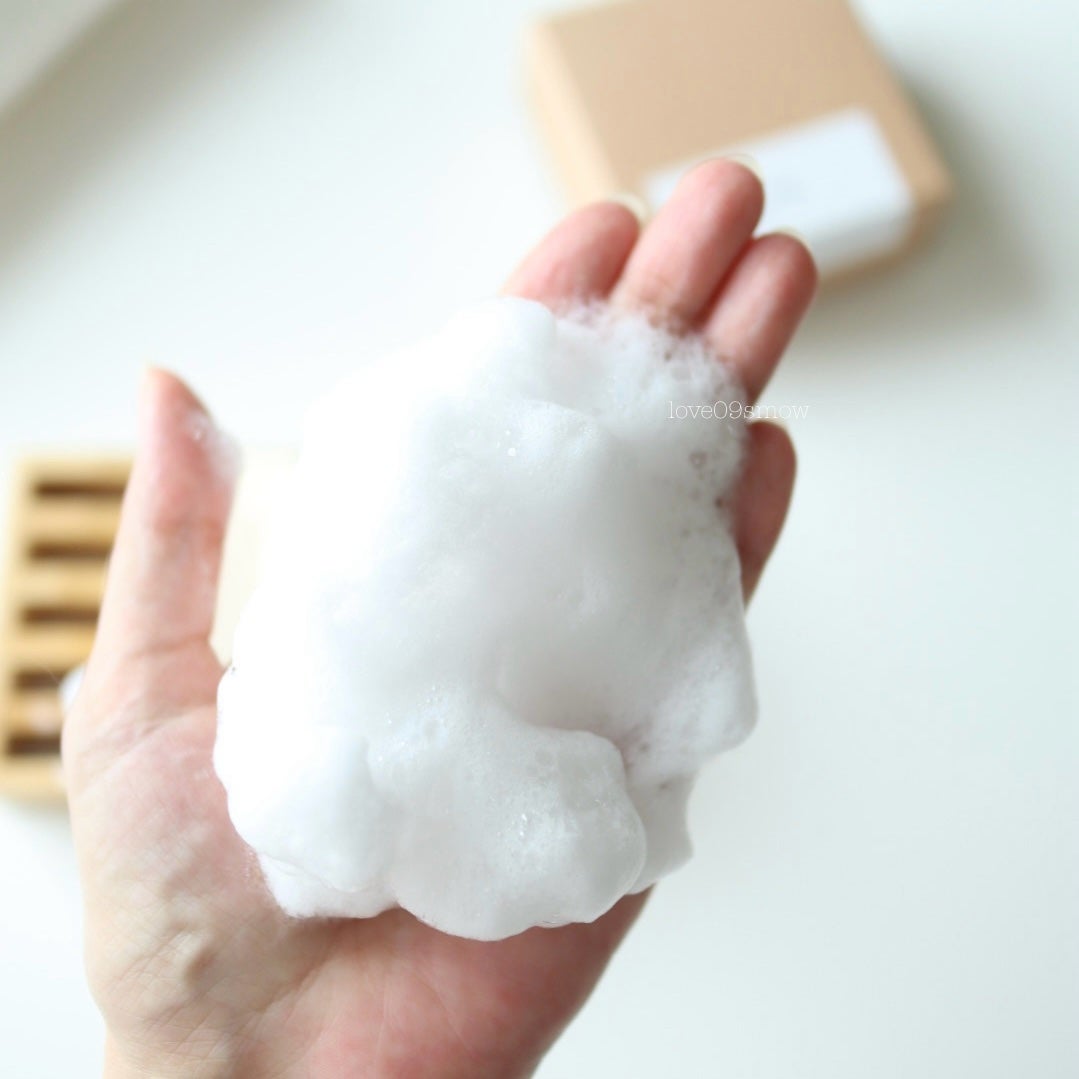 #肌をメイクする石鹸/IYASAKA/洗顔石鹸を使ったクチコミ(4枚目)