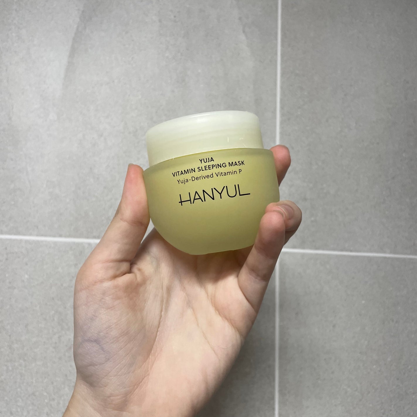 月光ゆず睡眠パック/HANYUL(ハンユル)/フェイスクリームを使ったクチコミ(1枚目)