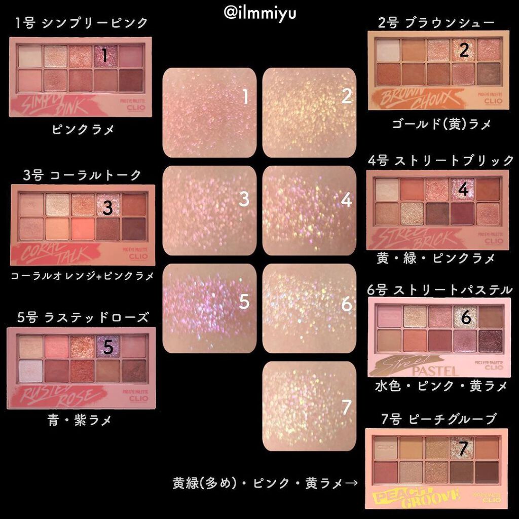プロ アイ パレット/CLIO/アイシャドウパレットを使ったクチコミ(2枚目)