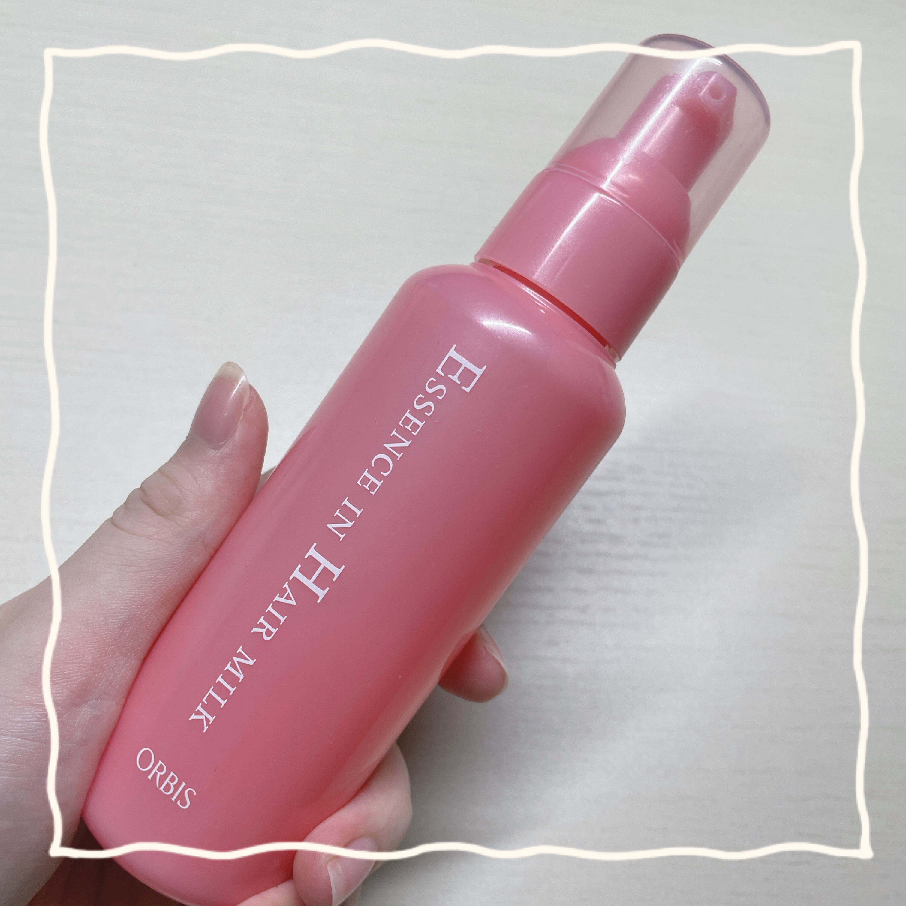 エッセンスインヘアミルク/オルビス/ヘアミルクを使ったクチコミ（1枚目）