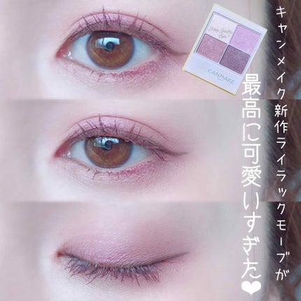 シルキースフレアイズ/キャンメイク/アイシャドウパレットを使ったクチコミ(1枚目)