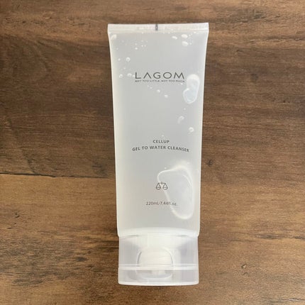 ラゴム ジェルトゥウォーター クレンザー(朝用洗顔)/LAGOM /その他洗顔料を使ったクチコミ(2枚目)