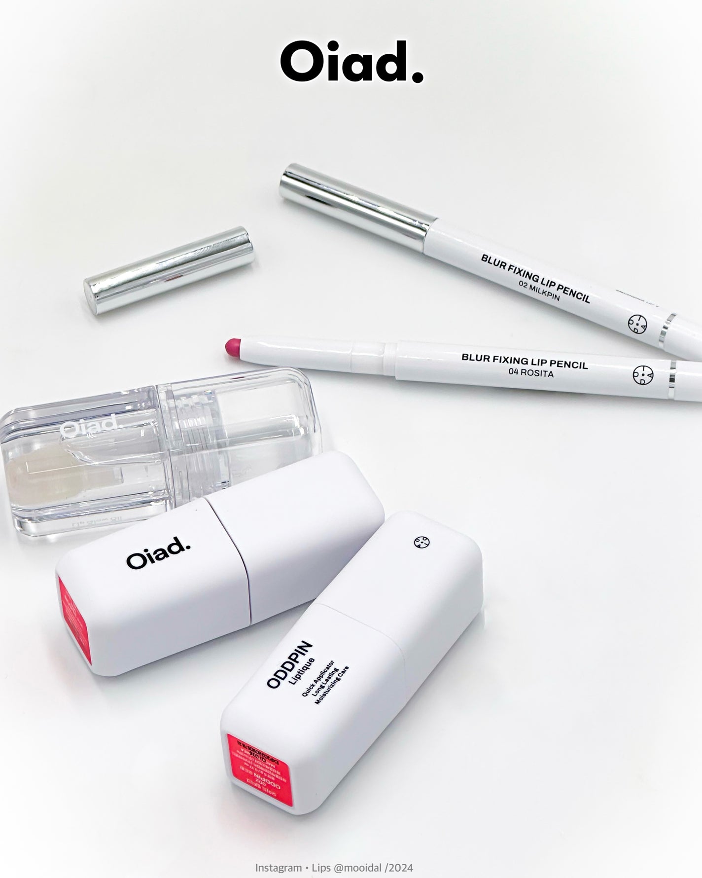 リップティーク/oiad/口紅を使ったクチコミ(2枚目)