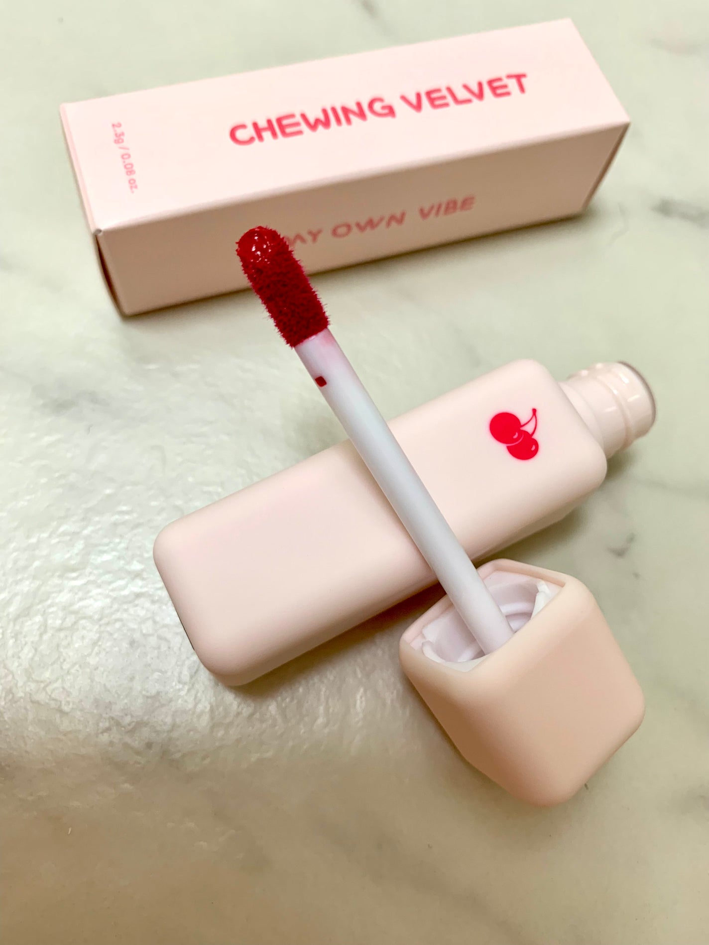 チューインガムベルベットティント/KIRSH(キルシー)/リップティントを使ったクチコミ(2枚目)