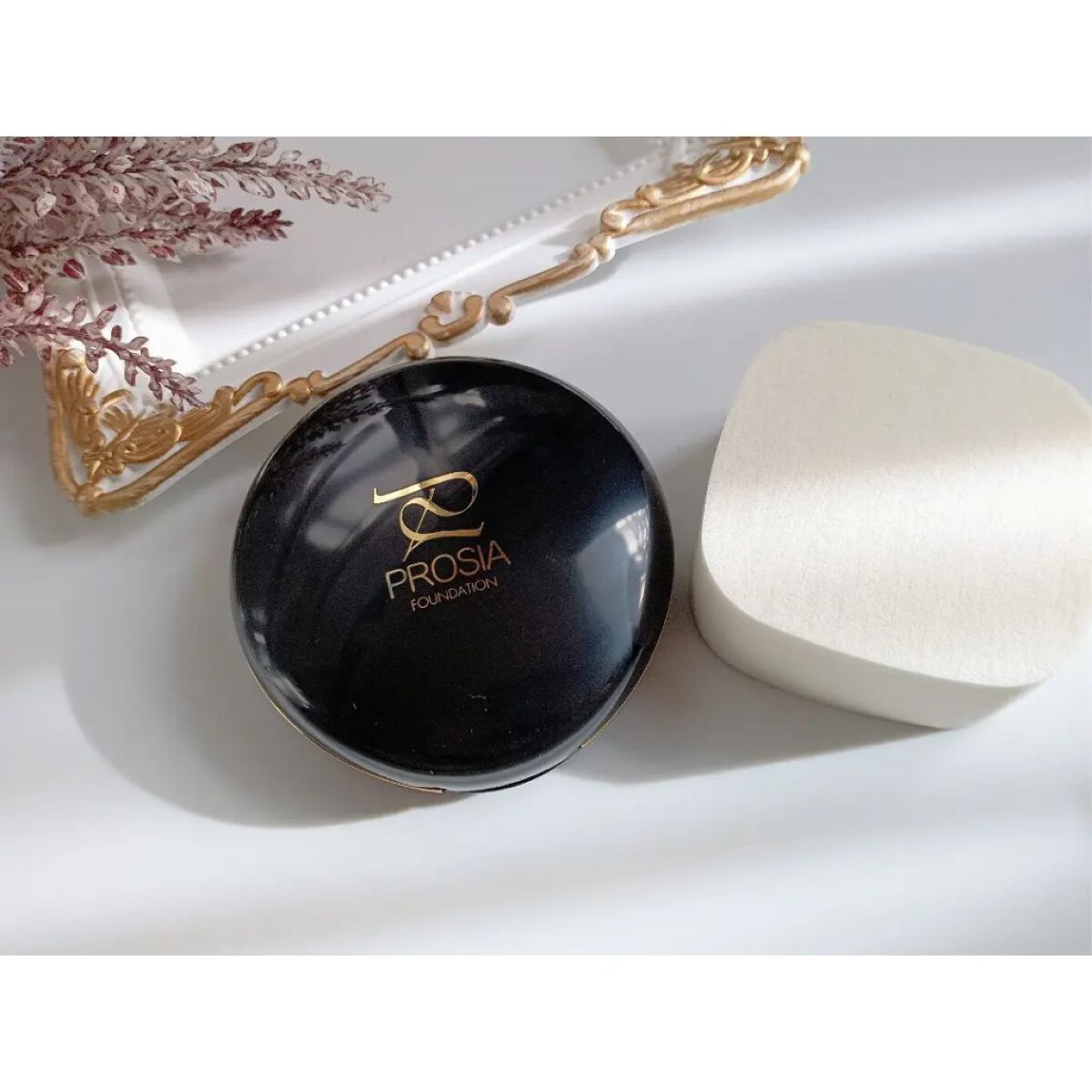 プロシアファンデーション/アイメディア/クリーム・エマルジョンファンデーションを使ったクチコミ（1枚目）