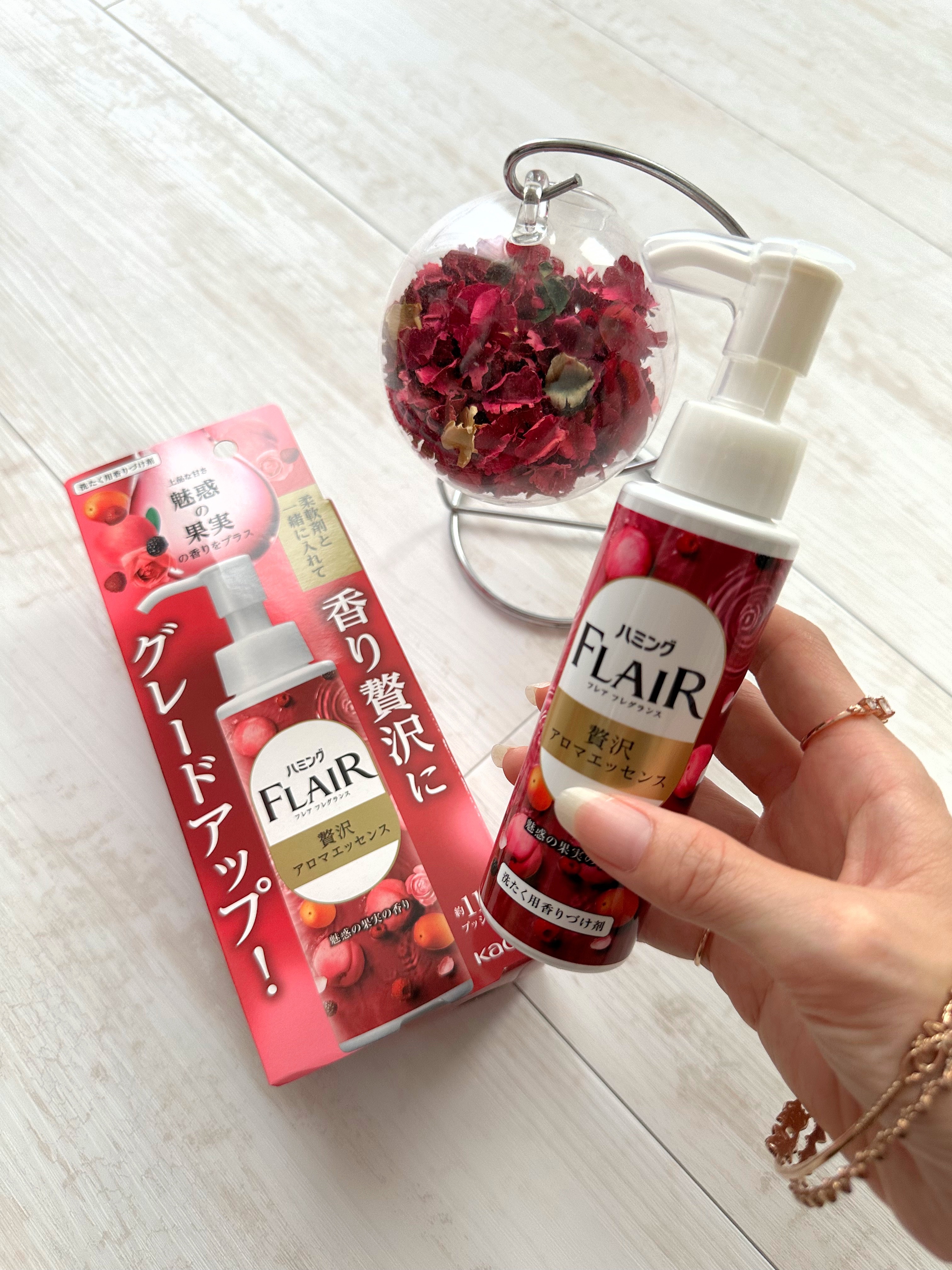 ハミングフレアフレグランス　贅沢アロマエッセンス　魅惑の果実/ハミングフレア/その他ランドリー用品を使ったクチコミ（2枚目）