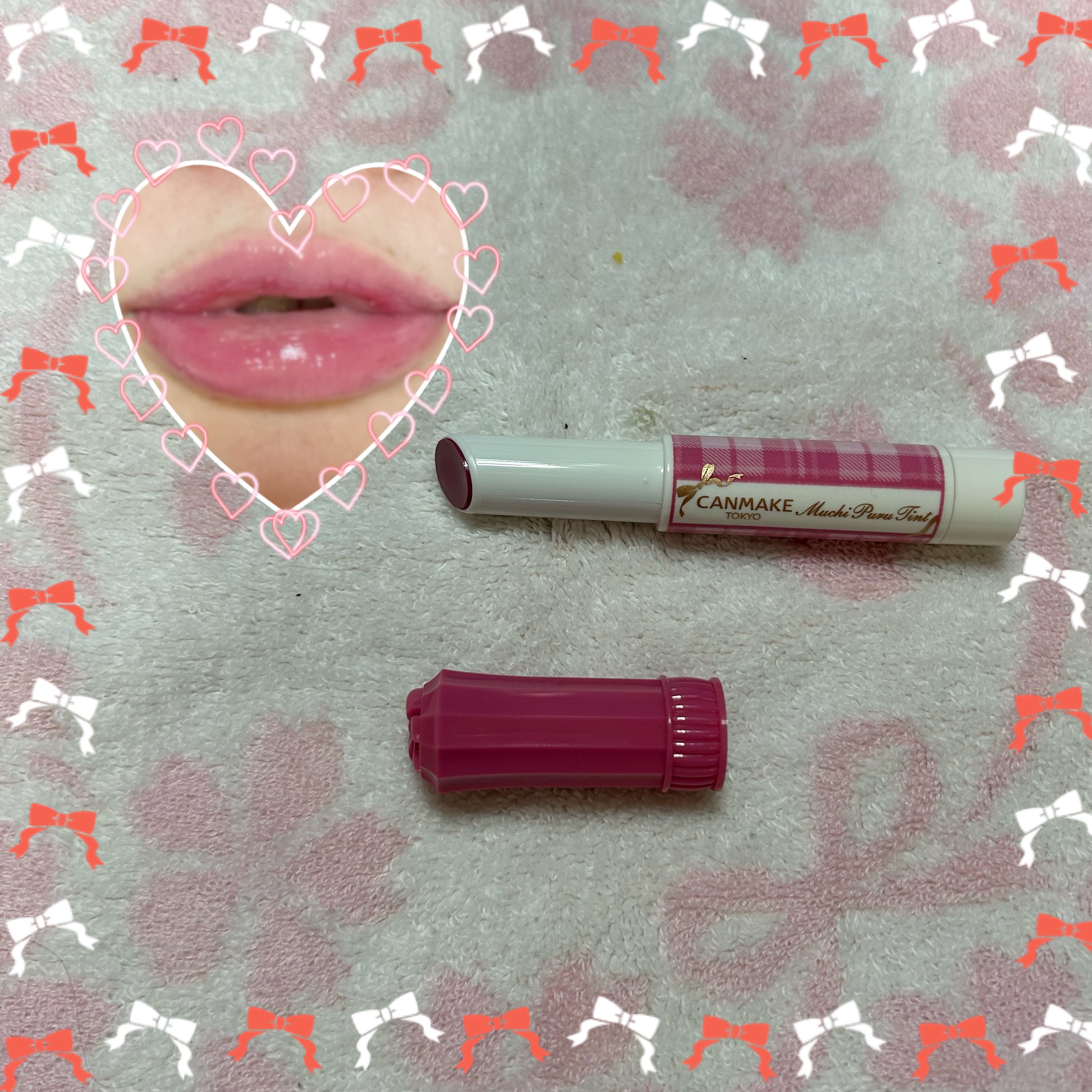 むちぷるティント/キャンメイク/リップティントを使ったクチコミ（3枚目）