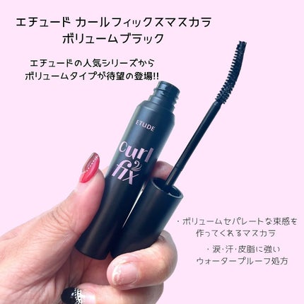 カールフィックスマスカラ/ETUDE/マスカラを使ったクチコミ(2枚目)