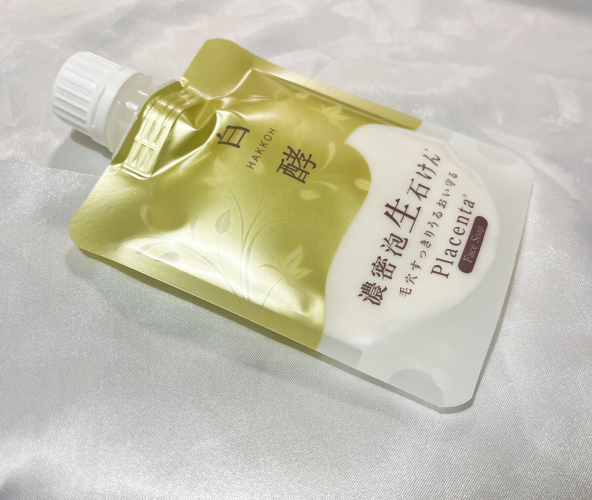 白酵濃密泡生石けん/ナチュラルガーデン/泡洗顔を使ったクチコミ(4枚目)