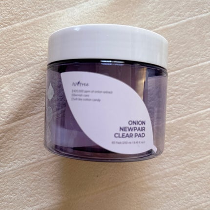 オニオンニューペア クリアパッド/Isntree/トナーパッドを使ったクチコミ(2枚目)