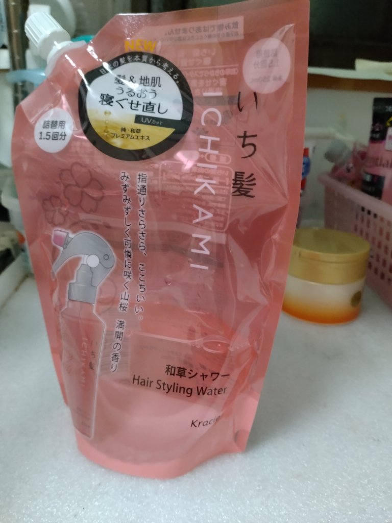 髪＆地肌うるおう寝ぐせ直し和草シャワー/いち髪/ヘアミストを使ったクチコミ（1枚目）