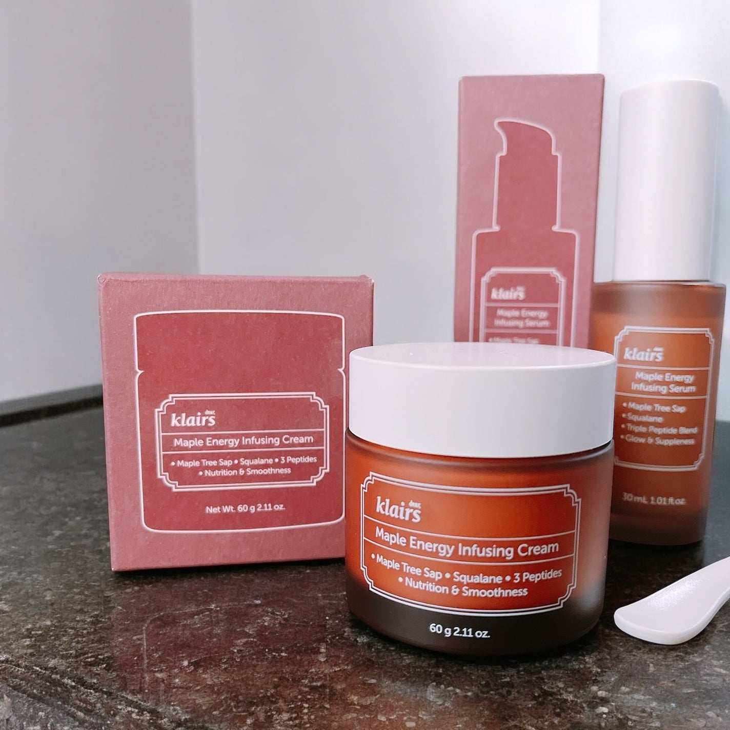 メープルエナジーインフュージングクリーム/Klairs/フェイスクリームを使ったクチコミ(1枚目)