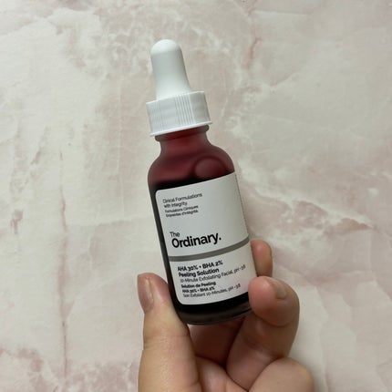 AHA 30% + BHA 2% Peeling Solution/The Ordinary/ピーリングを使ったクチコミ(1枚目)