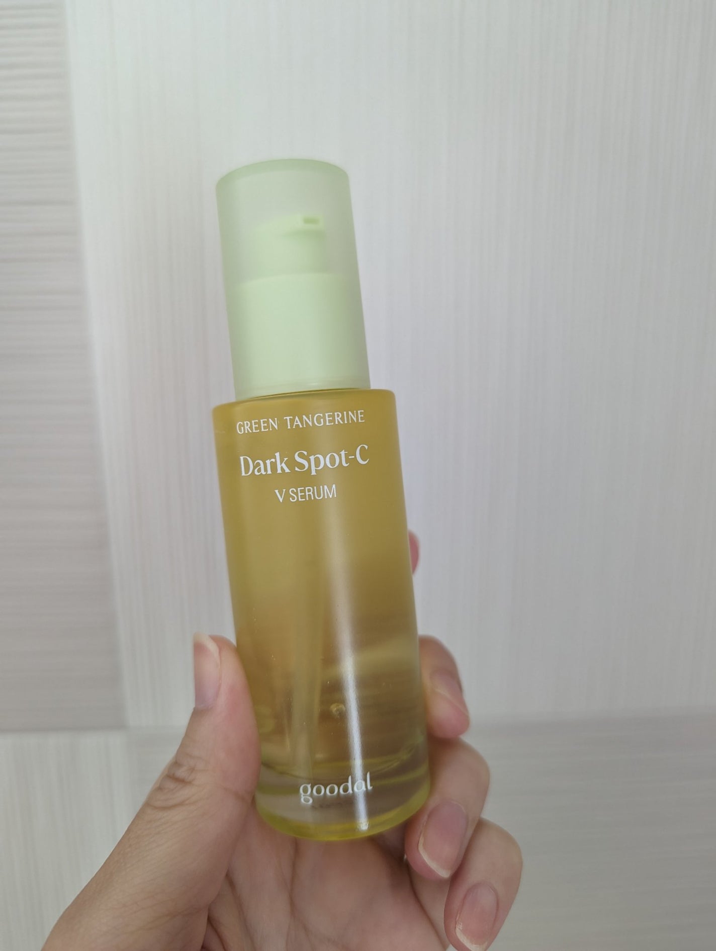 グリーンタンジェリン ビタC ダークスポットケアセラム/goodal/美容液を使ったクチコミ(1枚目)