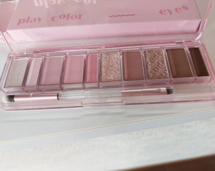 プレイカラー アイシャドウ/ETUDE/アイシャドウパレットを使ったクチコミ(4枚目)