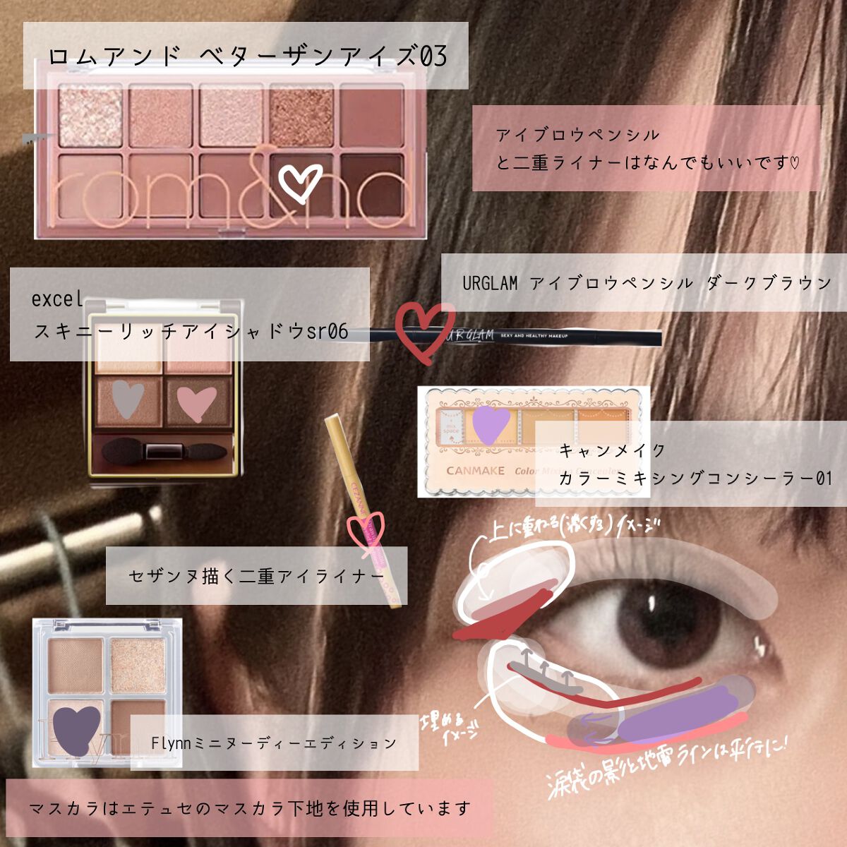 スキニーリッチシャドウ/excel/アイシャドウパレットを使ったクチコミ(2枚目)