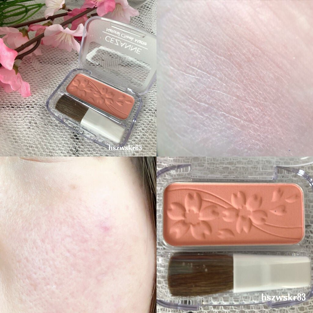 ナチュラル チークN/CEZANNE/パウダーチークを使ったクチコミ(3枚目)