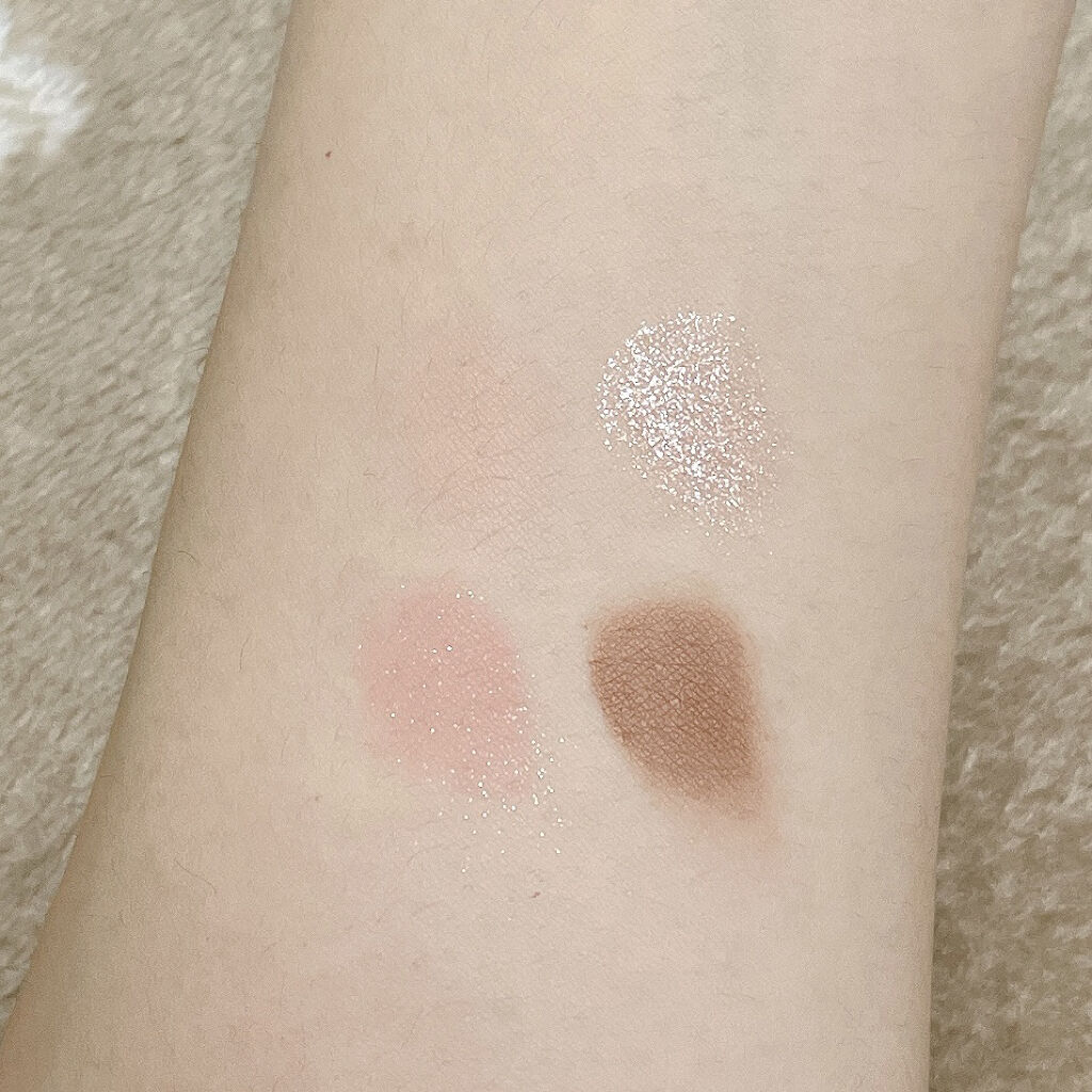 アニマルアイシャドウ(4シェード) 02 ローズ/ZEESEA/アイシャドウパレットを使ったクチコミ（3枚目）