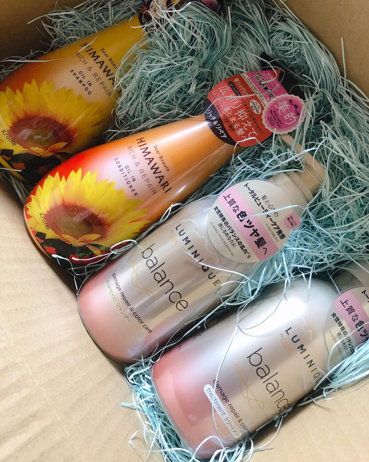 ルミニーク バランス ダメージリペア＆カラーケア シャンプー/トリートメント/LUX/市販シャンプーを使ったクチコミ（3枚目）