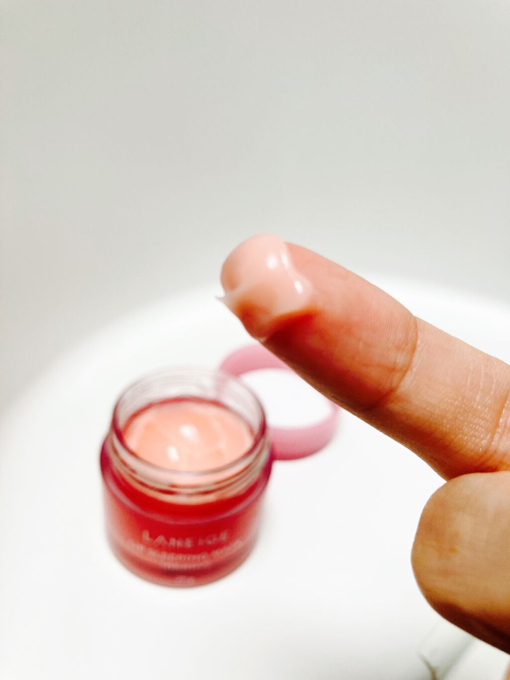 リップスリーピングマスク/LANEIGE/リップバームを使ったクチコミ（3枚目）