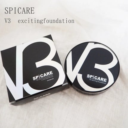 V3 エキサイティングファンデーション/SPICARE/クッションファンデーションを使ったクチコミ(1枚目)