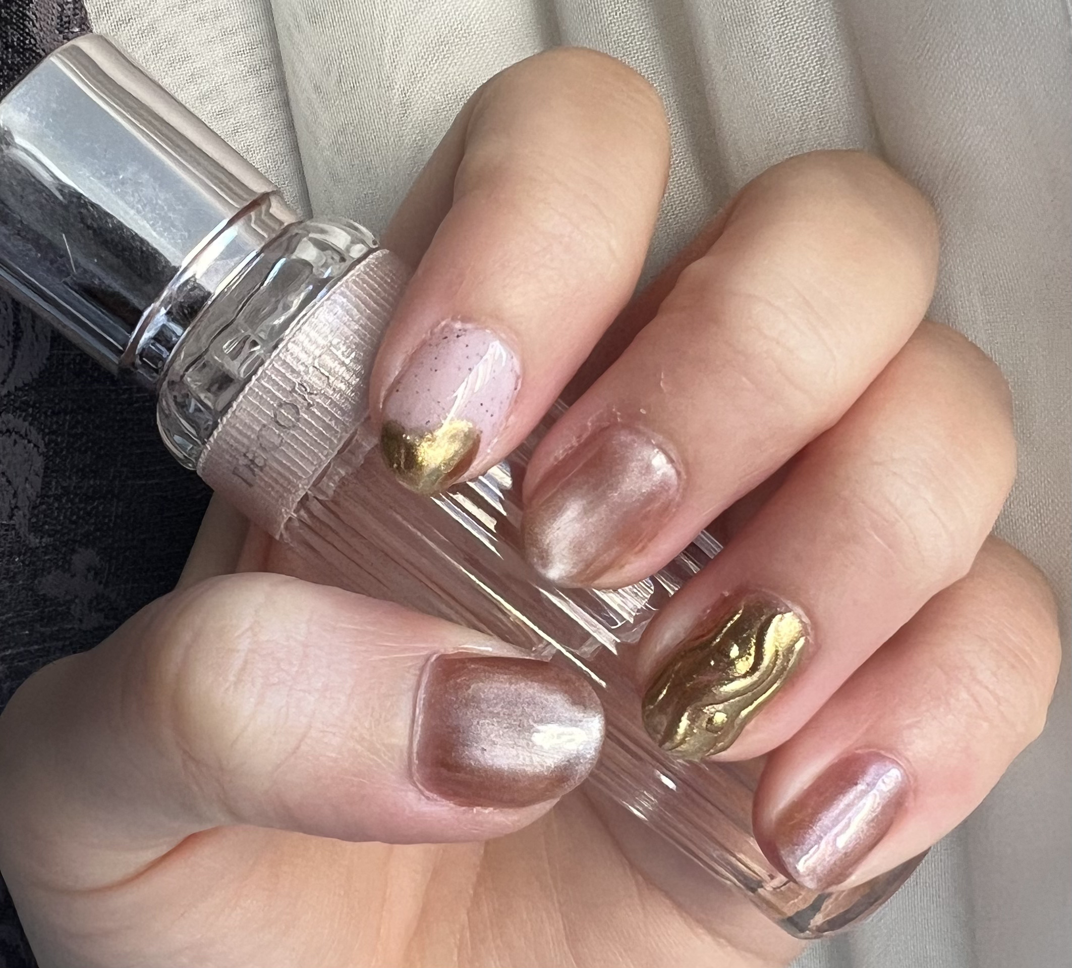 ジェルネイル（ライト対応）/セリア/ジェルネイルを使ったクチコミ（1枚目）