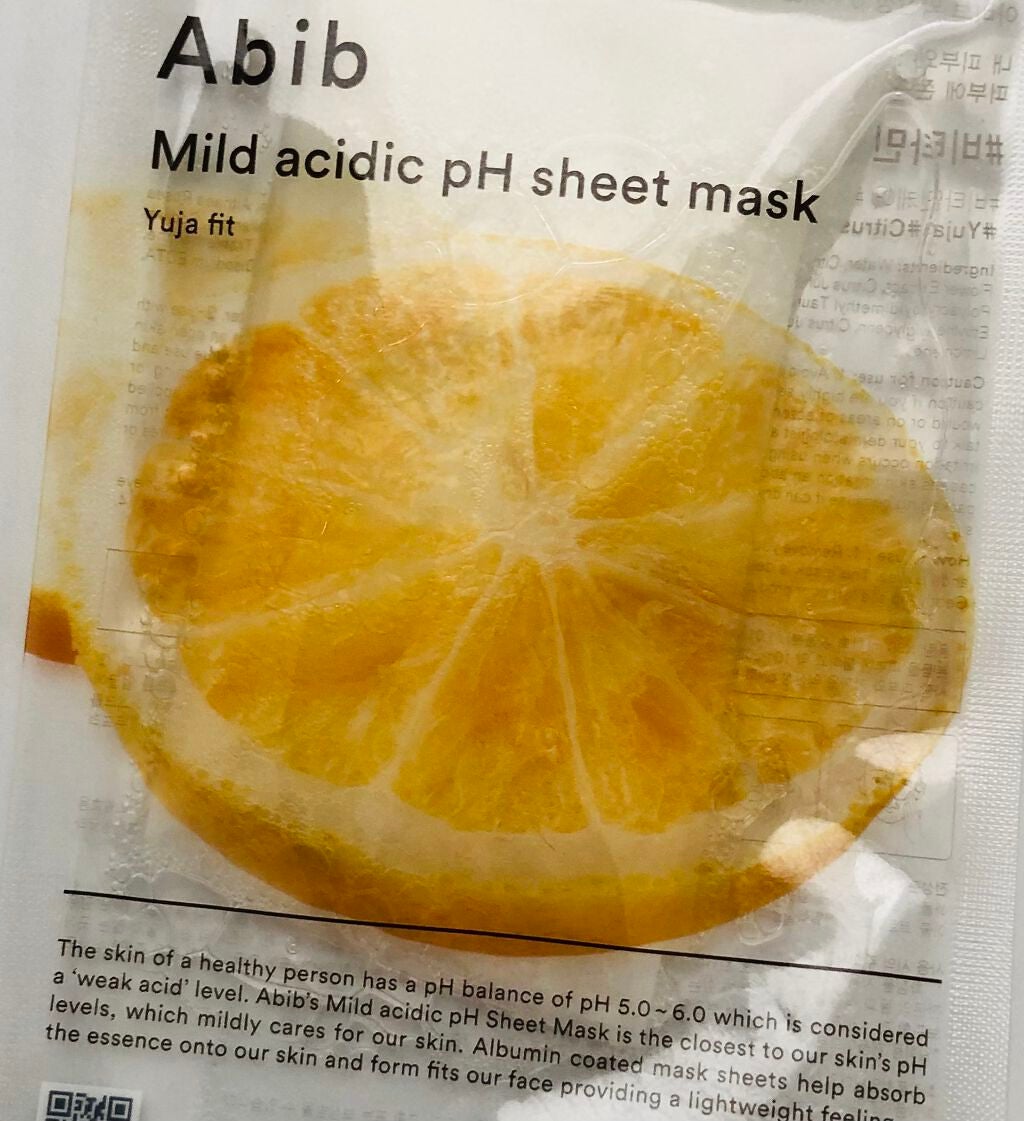 弱酸性pHシートマスク アクアフィット/Abib /シートマスク・パックを使ったクチコミ(2枚目)