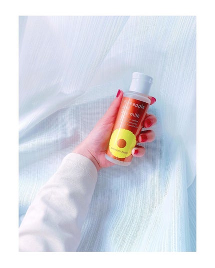 パイナップル豆乳ローションプレミアムモイスト/鈴木ハーブ研究所/ムダ毛ケアを使ったクチコミ(3枚目)