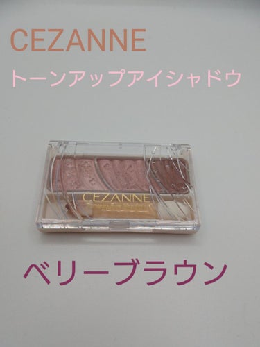 トーンアップアイシャドウ/CEZANNE/アイシャドウパレットを使ったクチコミ（1枚目）