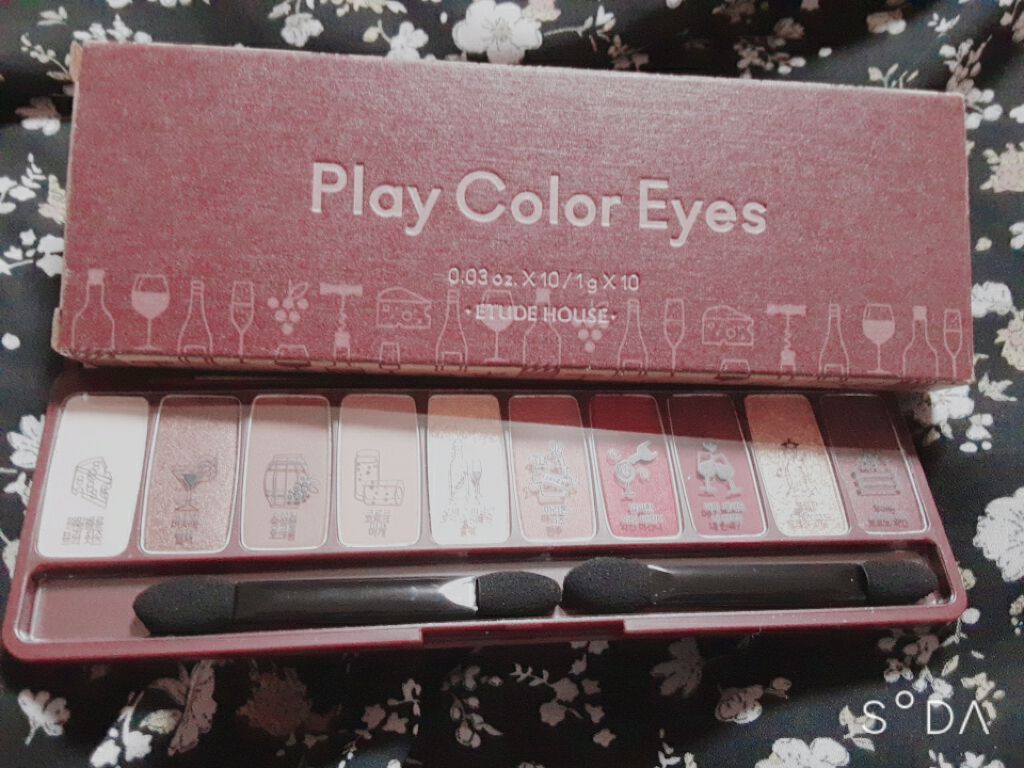 プレイカラー アイシャドウ/ETUDE/アイシャドウパレットを使ったクチコミ（3枚目）