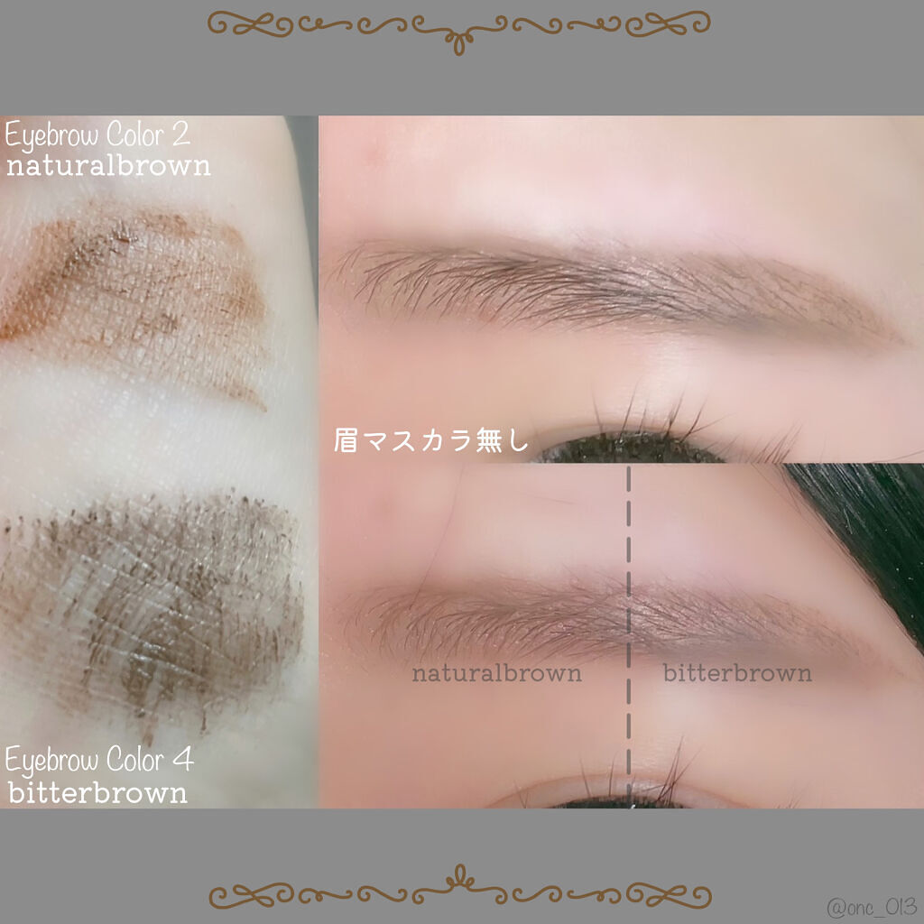 フィルム眉カラー/デジャヴュ/眉マスカラを使ったクチコミ（2枚目）