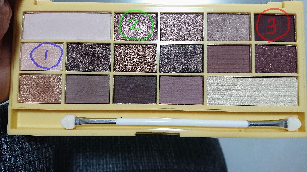 アイラブチョコレート/MAKEUP REVOLUTION/アイシャドウパレットを使ったクチコミ(2枚目)