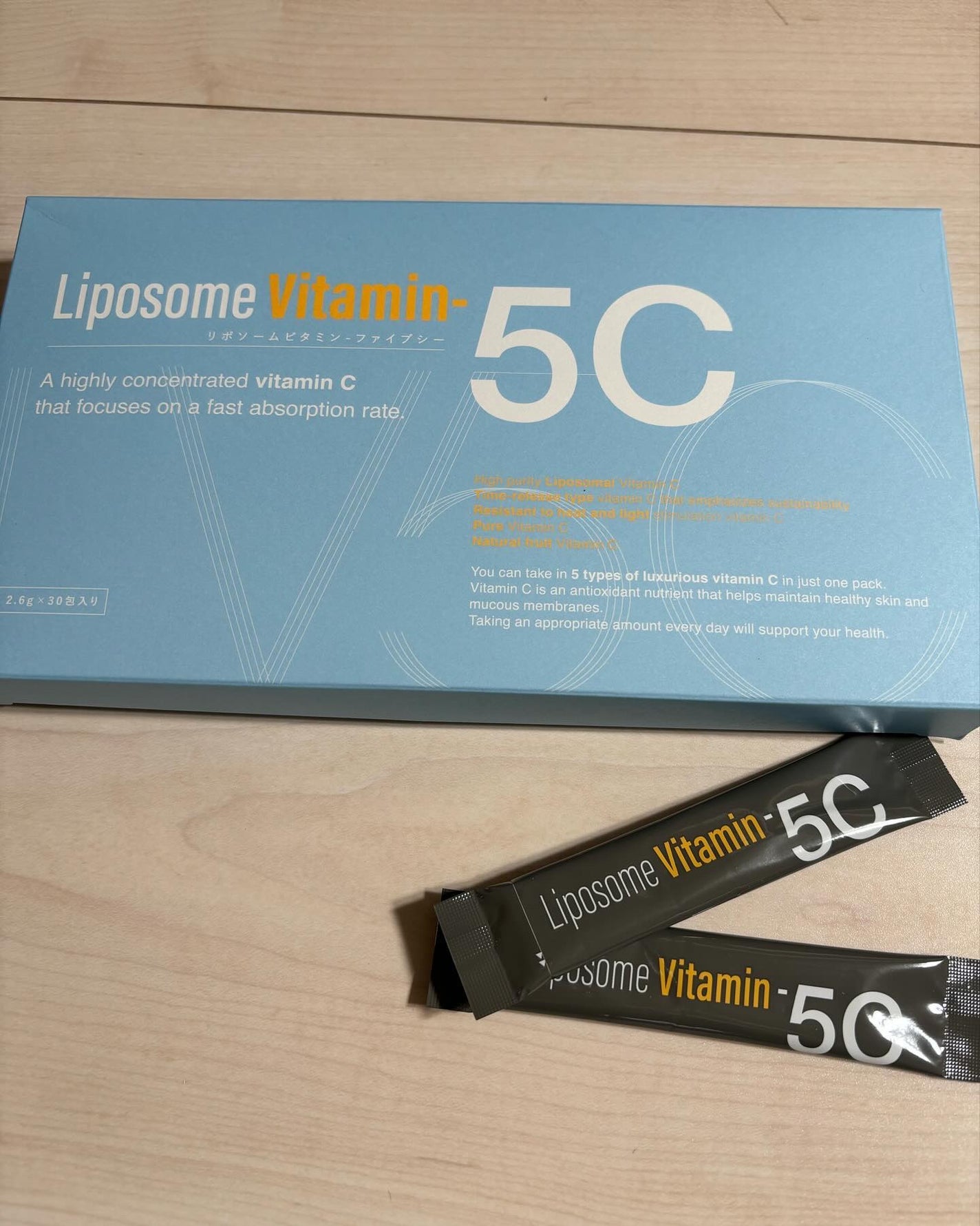 Liposome Vitamin - 5C/renaTerra/美容サプリメントを使ったクチコミ(1枚目)