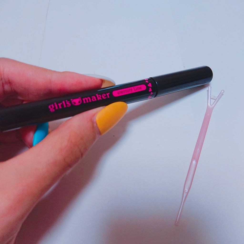 ガールズメーカー エタニティラインα/Girl's Maker/二重まぶた用アイテムを使ったクチコミ（1枚目）