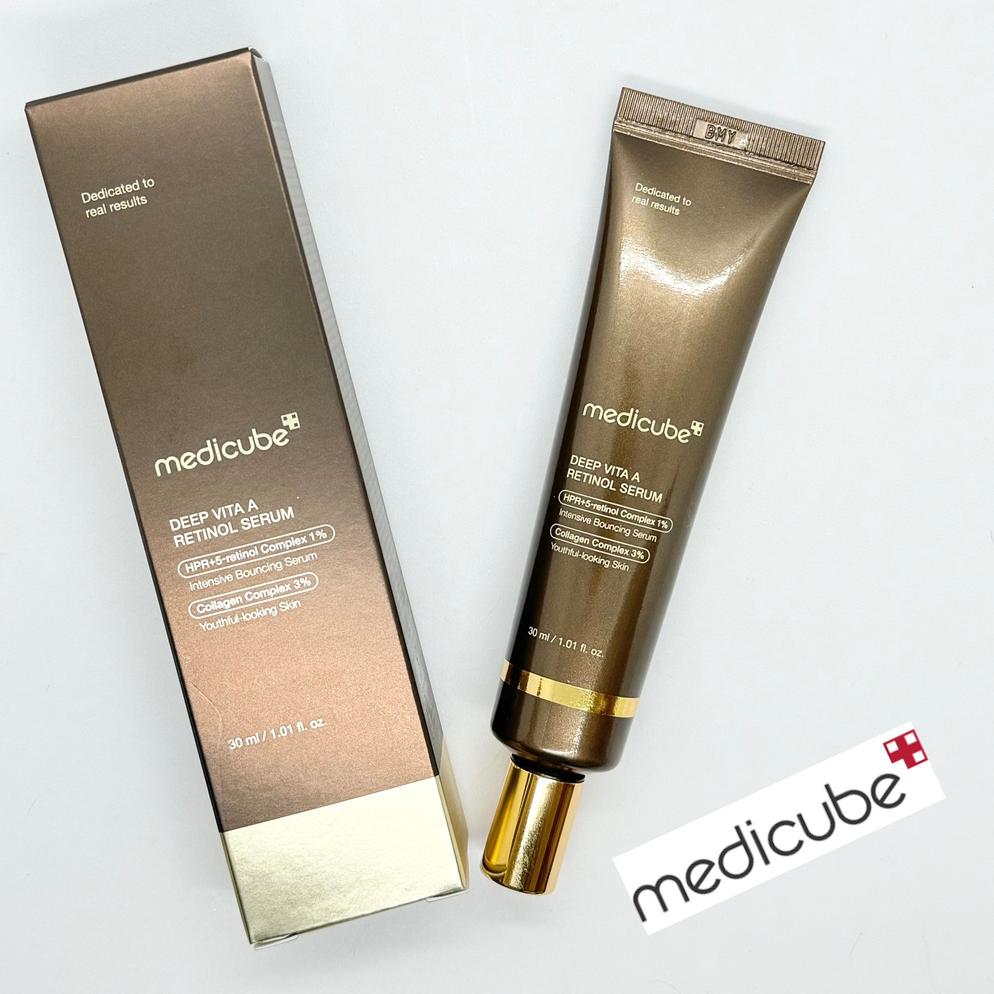 【medicube様より御提供いただきました】
*
韓国🇰🇷コスメ『medicube(メディキューブ)』のレチノールセラム「ディープビタAレチノールセラム」を使ってみました〜💖
*
こちらは、高効能でありながら刺激は低めな第4世代レチ
