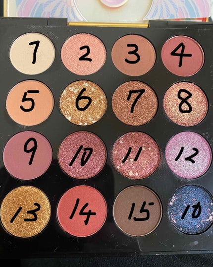 大英博物館 エジプトシリーズ アイシャドウパレット/ZEESEA/アイシャドウパレットを使ったクチコミ(2枚目)