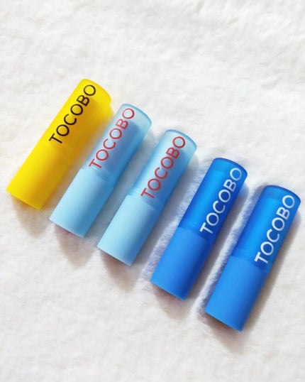 グラスティンティッドリップバーム/TOCOBO/リップバームを使ったクチコミ(6枚目)