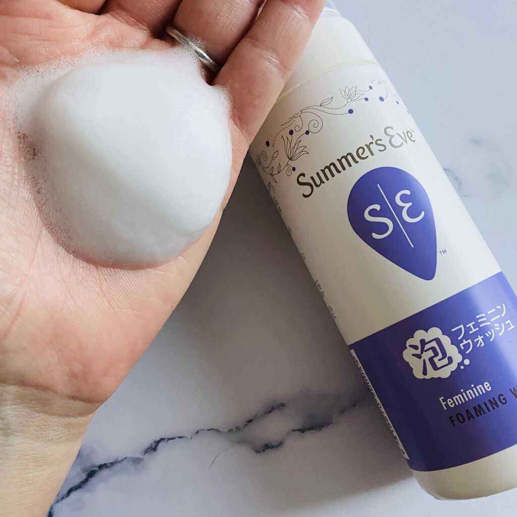 フェミニン泡ウォッシュ/Summer's Eve(サマーズイブ)/デリケートゾーンケアを使ったクチコミ(2枚目)