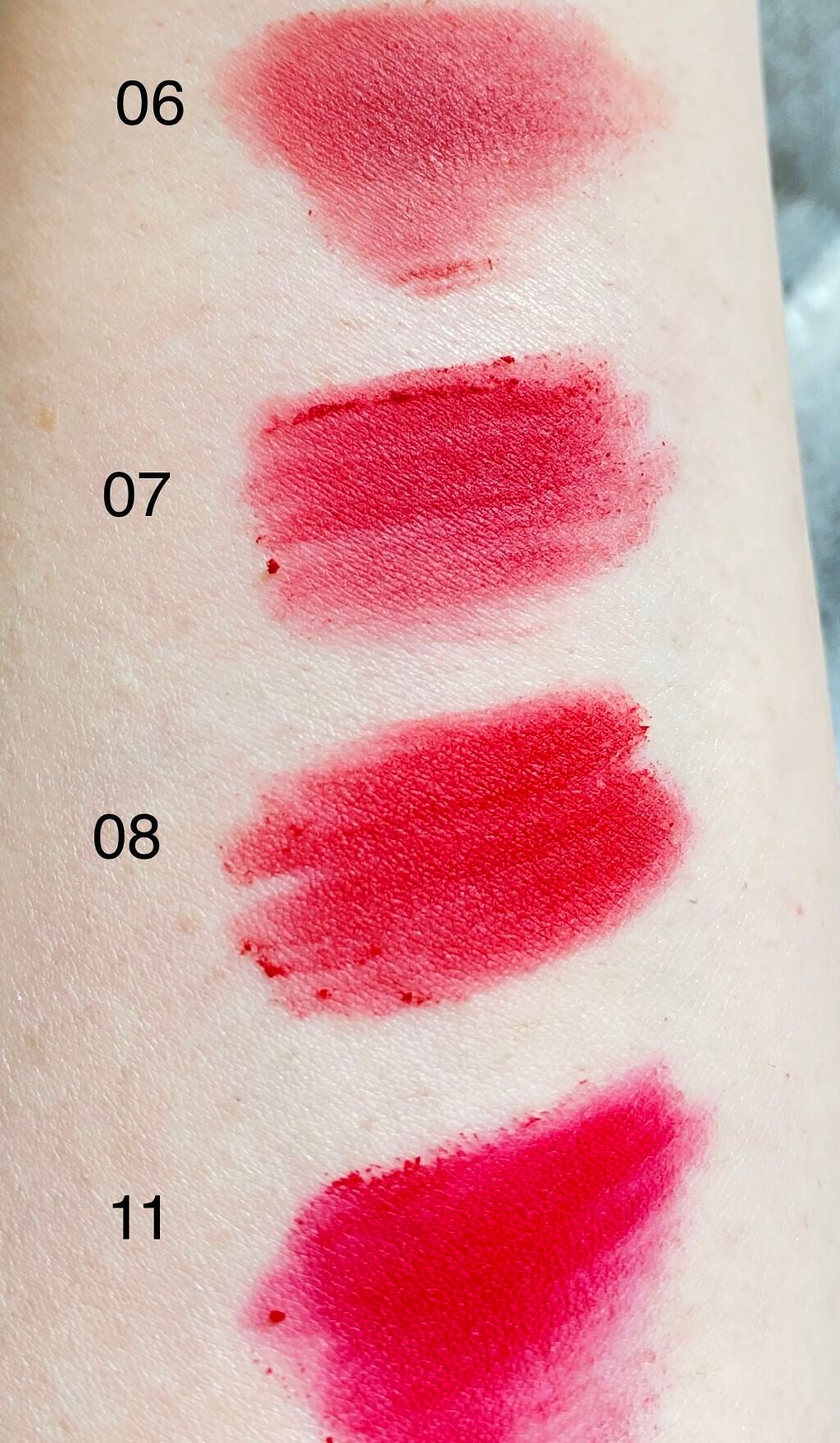 orange_perfume_1vxr on LIPS 「rom&ndのブラーファッジティントの新色届いてたので色比較し..」(1枚目)