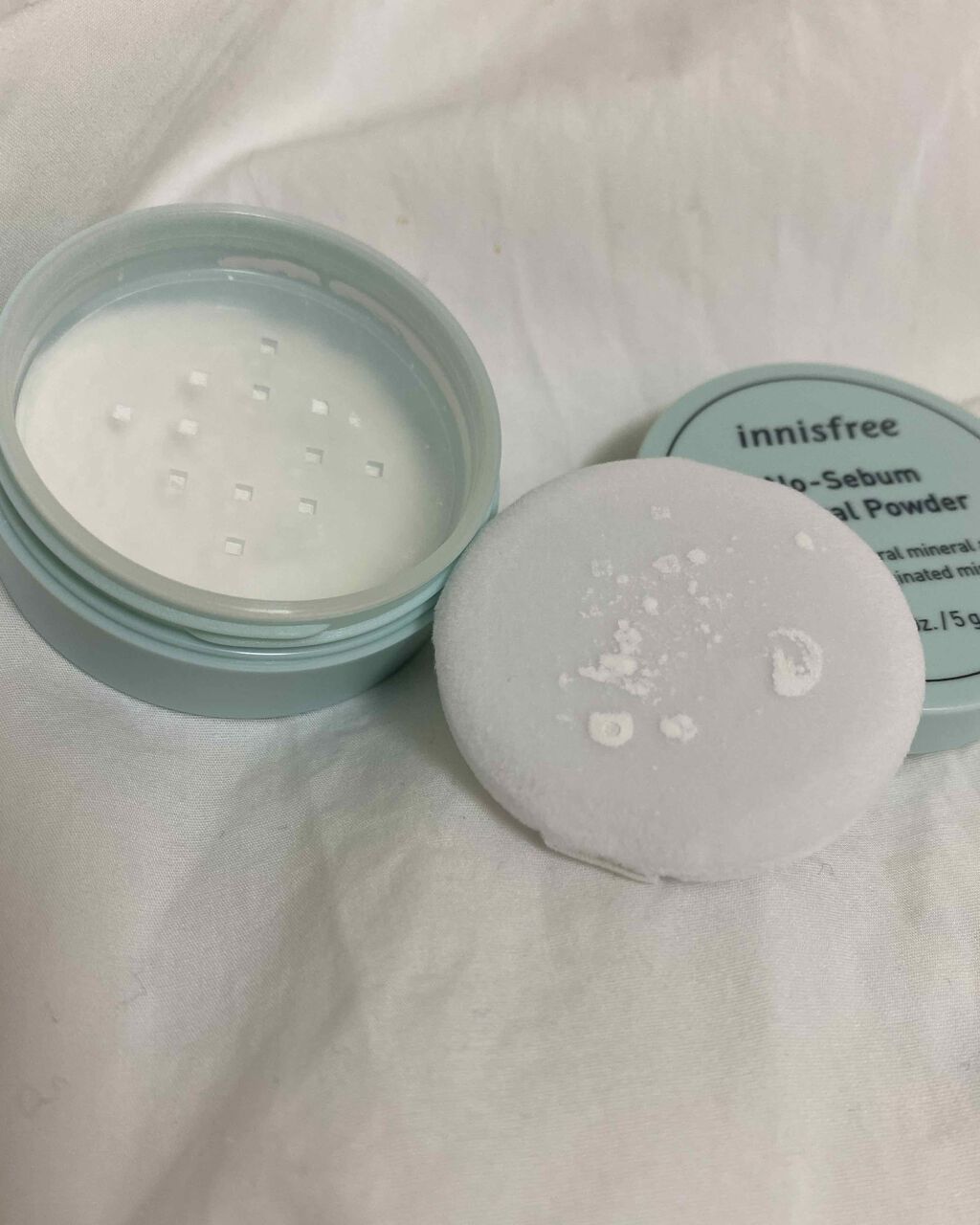 ノーセバム ミネラルパウダー/innisfree/ルースパウダーを使ったクチコミ(4枚目)