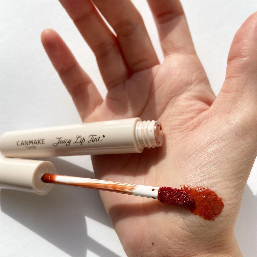 ジューシーリップティント/キャンメイク/口紅を使ったクチコミ(2枚目)