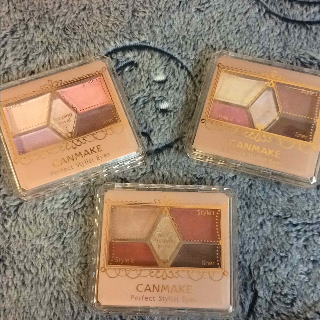 【旧品】パーフェクトスタイリストアイズ/キャンメイク/アイシャドウパレットを使ったクチコミ（1枚目）
