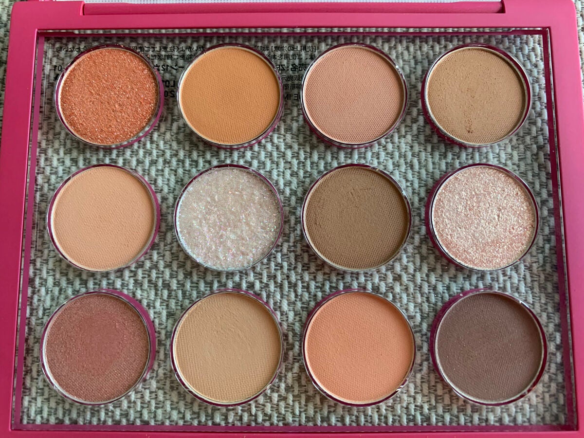 ZEESEA ピクセルシリーズ ベンディングマシーン12カラーアイシャドウパレット/ZEESEA/アイシャドウパレットを使ったクチコミ(2枚目)