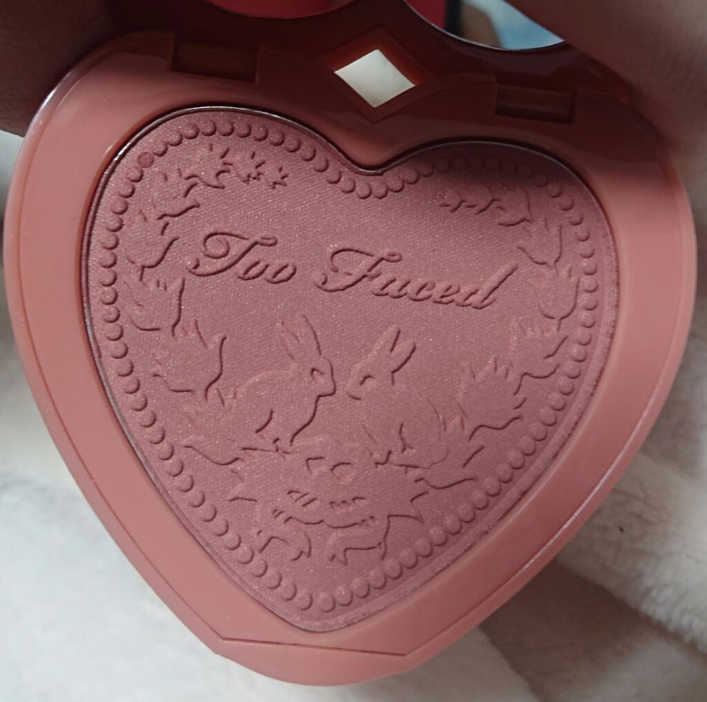 ラブ フラッシュ ロングラスティング 16H ブラッシュ ベイビー ラブ/Too Faced/パウダーチークを使ったクチコミ（2枚目）