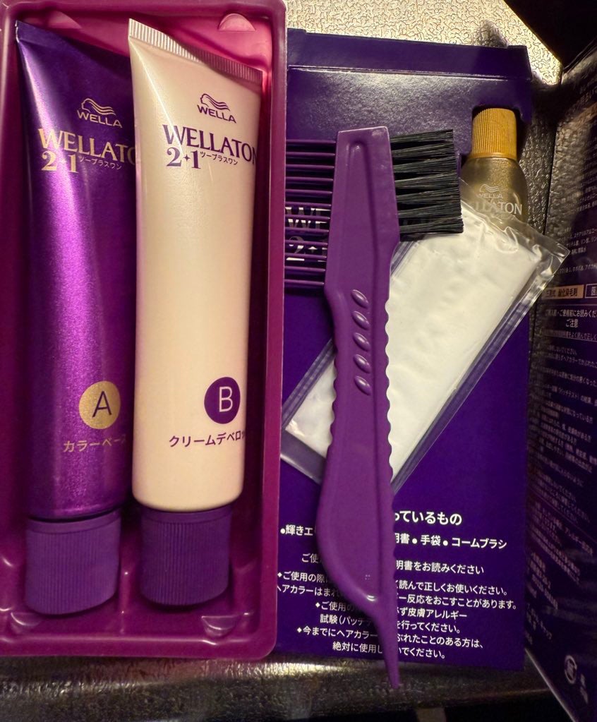 ウエラトーン ツープラスワン クリームタイプ/ウエラ/ヘアカラーを使ったクチコミ(4枚目)