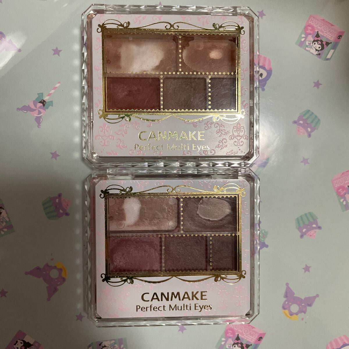 パーフェクトマルチアイズ/キャンメイク/アイシャドウパレットを使ったクチコミ(1枚目)