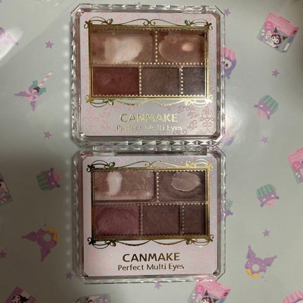 パーフェクトマルチアイズ/キャンメイク/アイシャドウパレットを使ったクチコミ(1枚目)