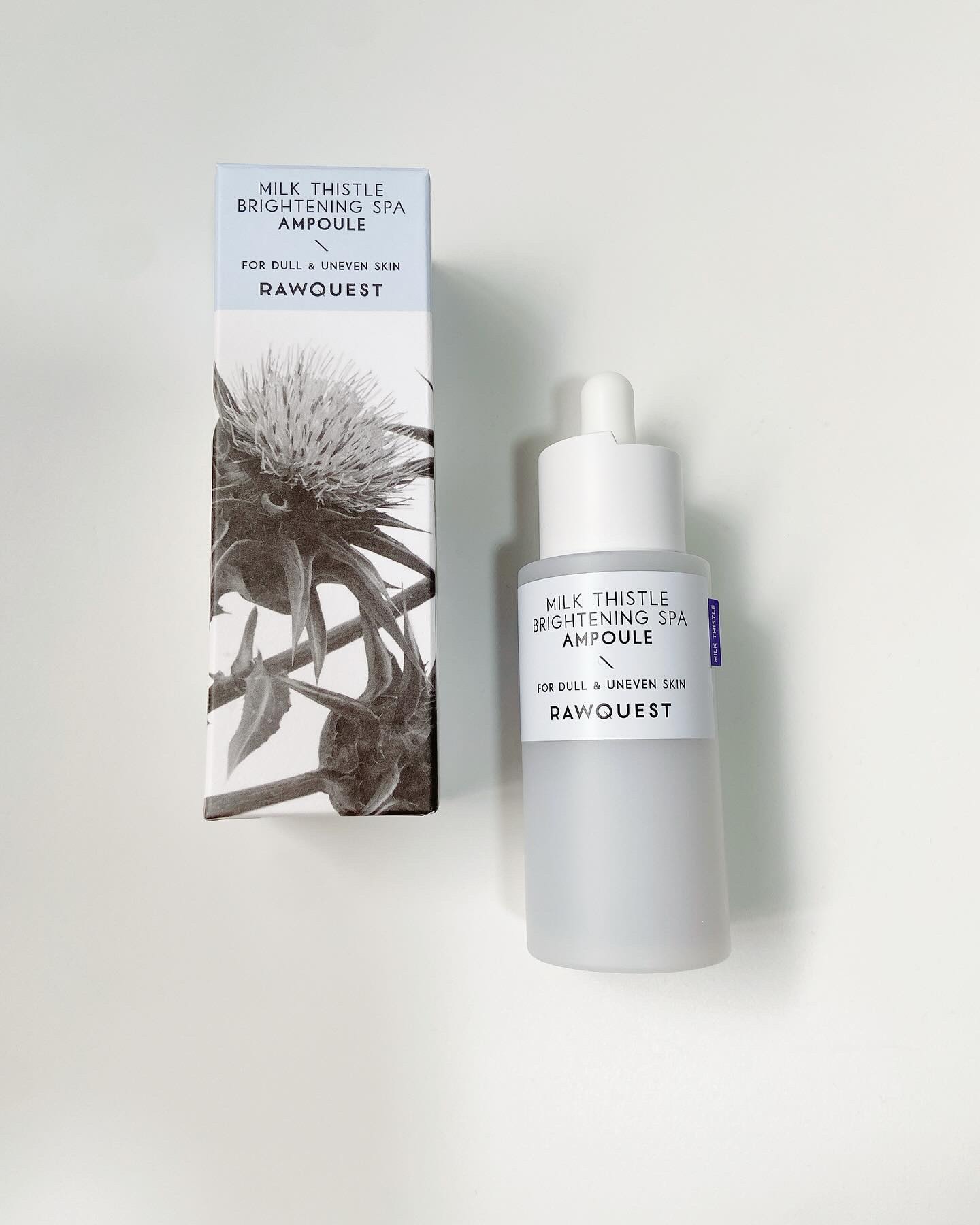 ミルクシスルブライトニングスパ アンプル/RAWQUEST/美容液を使ったクチコミ（2枚目）