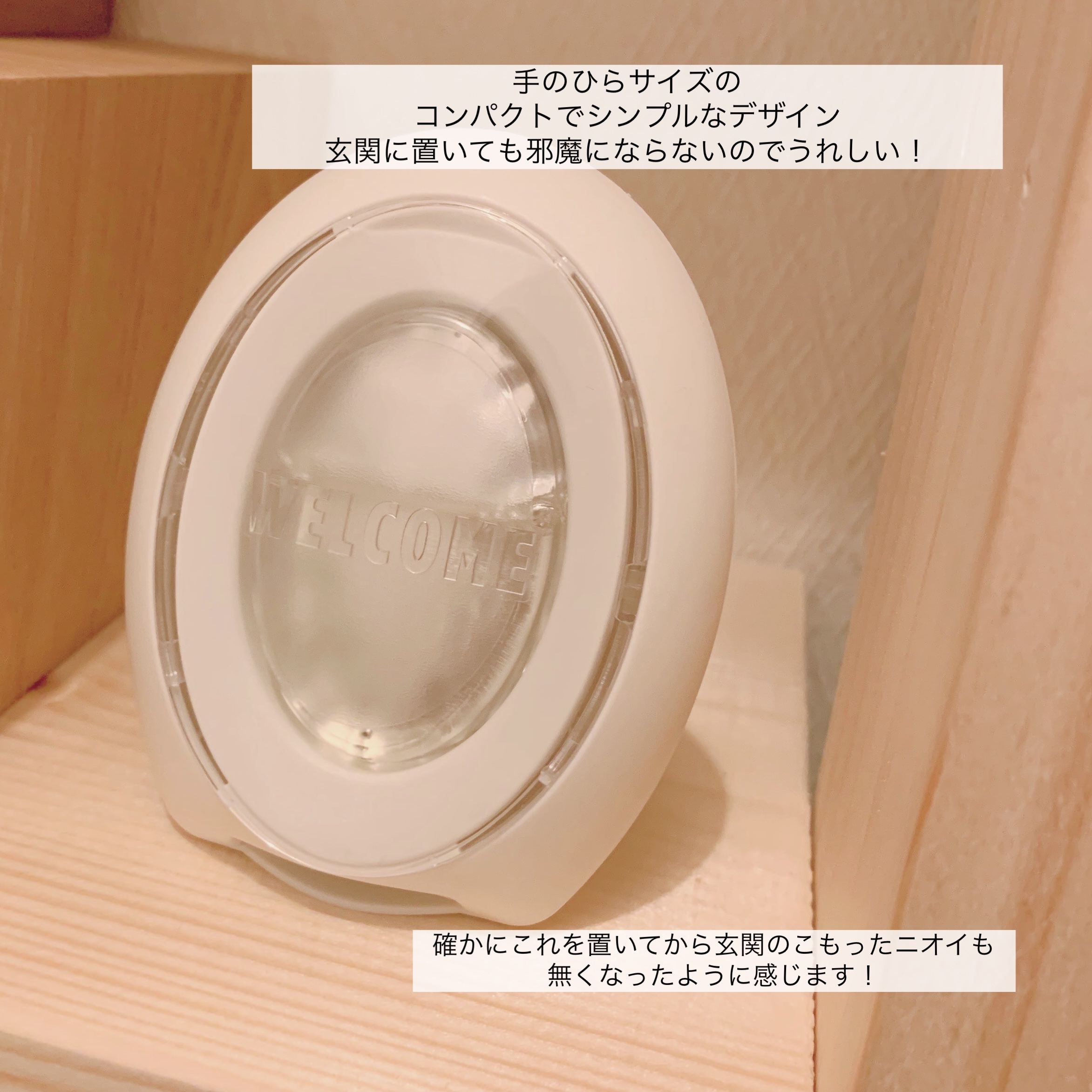 ファブリーズＷ消臭　玄関用消臭剤＋抗菌　ホワイトティー＆シトラス/ファブリーズ/ルームフレグランスを使ったクチコミ（3枚目）