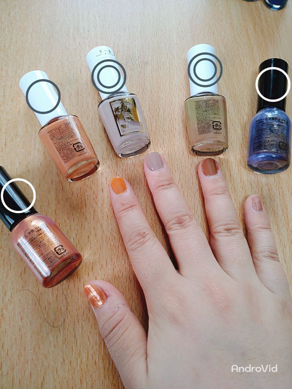 胡粉ネイル 和色シリーズ 天鵞絨（びろうど） / 上羽絵惣